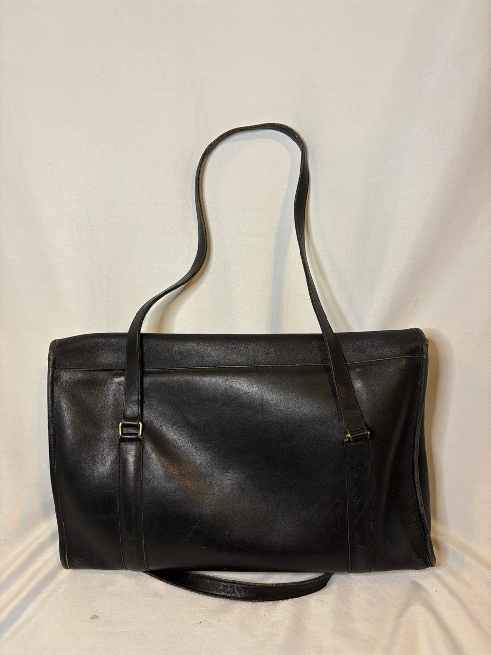 Vintage Coach Envelope Portfolio Bag Black - Picture 3 of 7